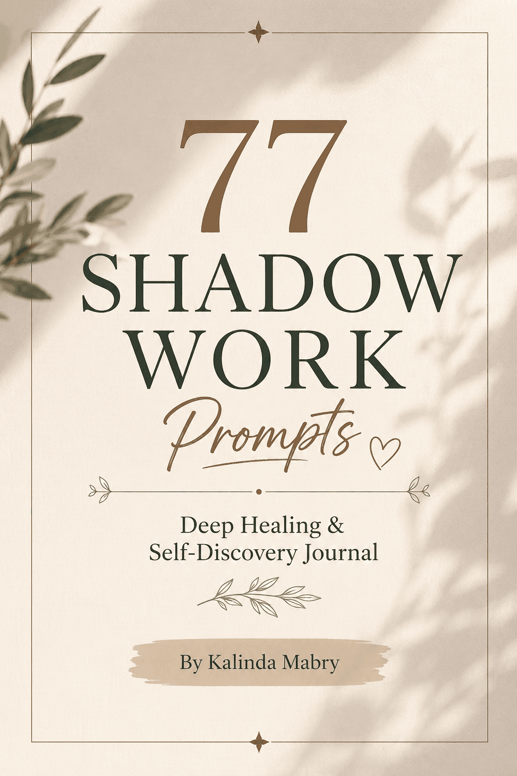 77 Shadow Work Prompts for Deep Healing & Self-Discovery | Digital Journal PDF 77 Shadow Work Prompts for Deep Healing & Self-Discovery | Digital Journal PDF